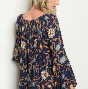 BOHO Flower Garden Tunic